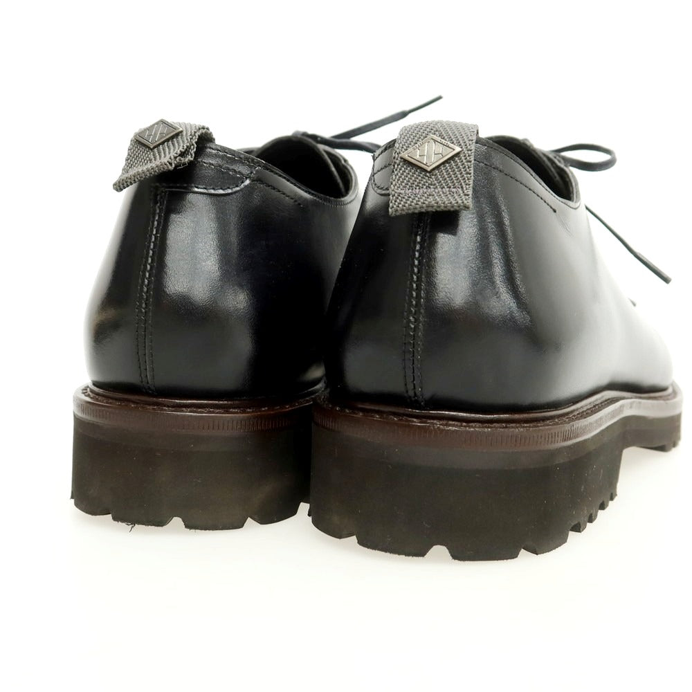 【中古】ダブルエイチ WH プレーントゥ ドレスシューズ ブラック【 8.5 】【 状態ランクB 】【 メンズ 】