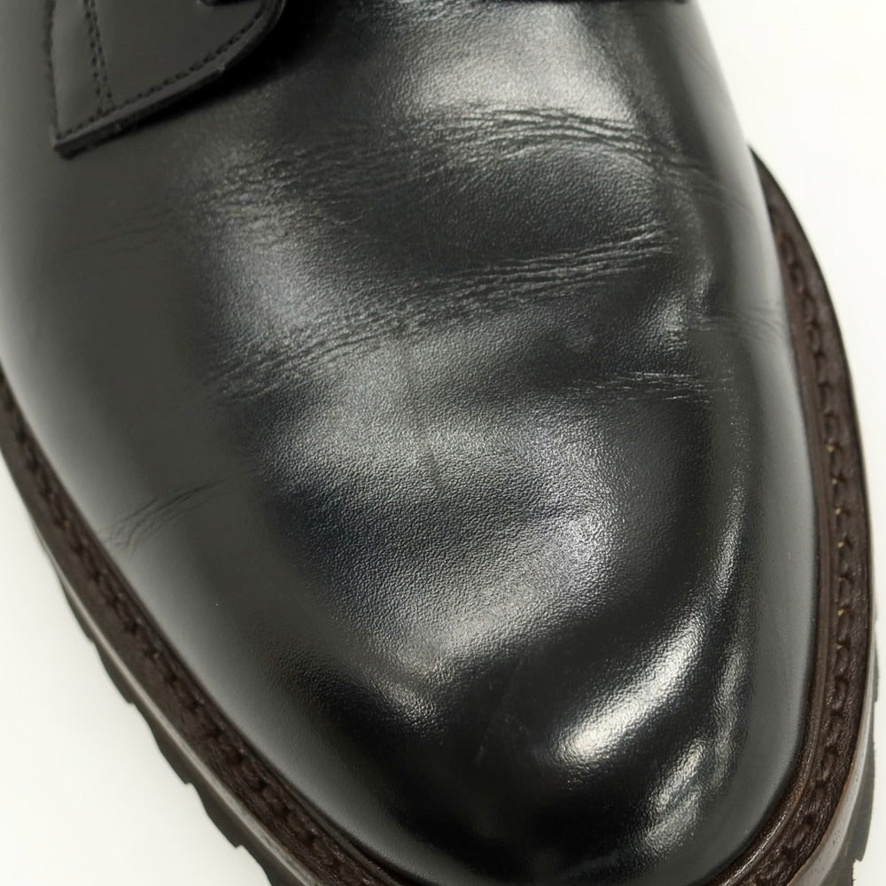 【中古】ダブルエイチ WH プレーントゥ ドレスシューズ ブラック【 8.5 】【 状態ランクB 】【 メンズ 】