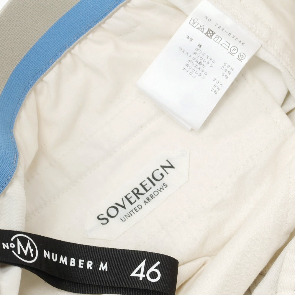 【中古】ナンバーエム NUMBER M コットンポリエステル カーゴパンツ オフホワイト【 46 】【 状態ランクB 】【 メンズ 】