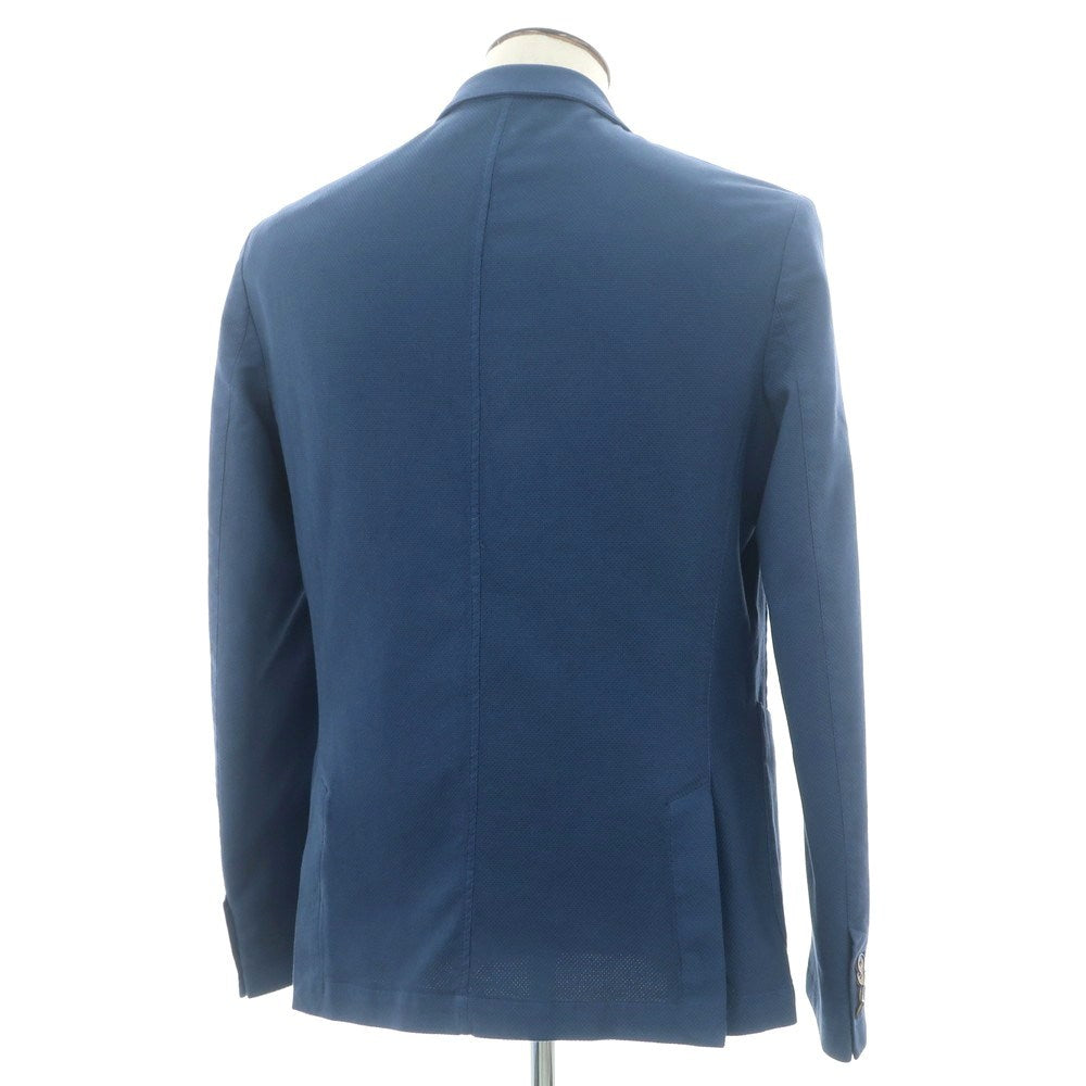 【中古】ルカベルテッリ LUCA BERTELLI ストレッチコットン カジュアルジャケット ネイビー【 52 】【 状態ランクB 】【 メンズ 】