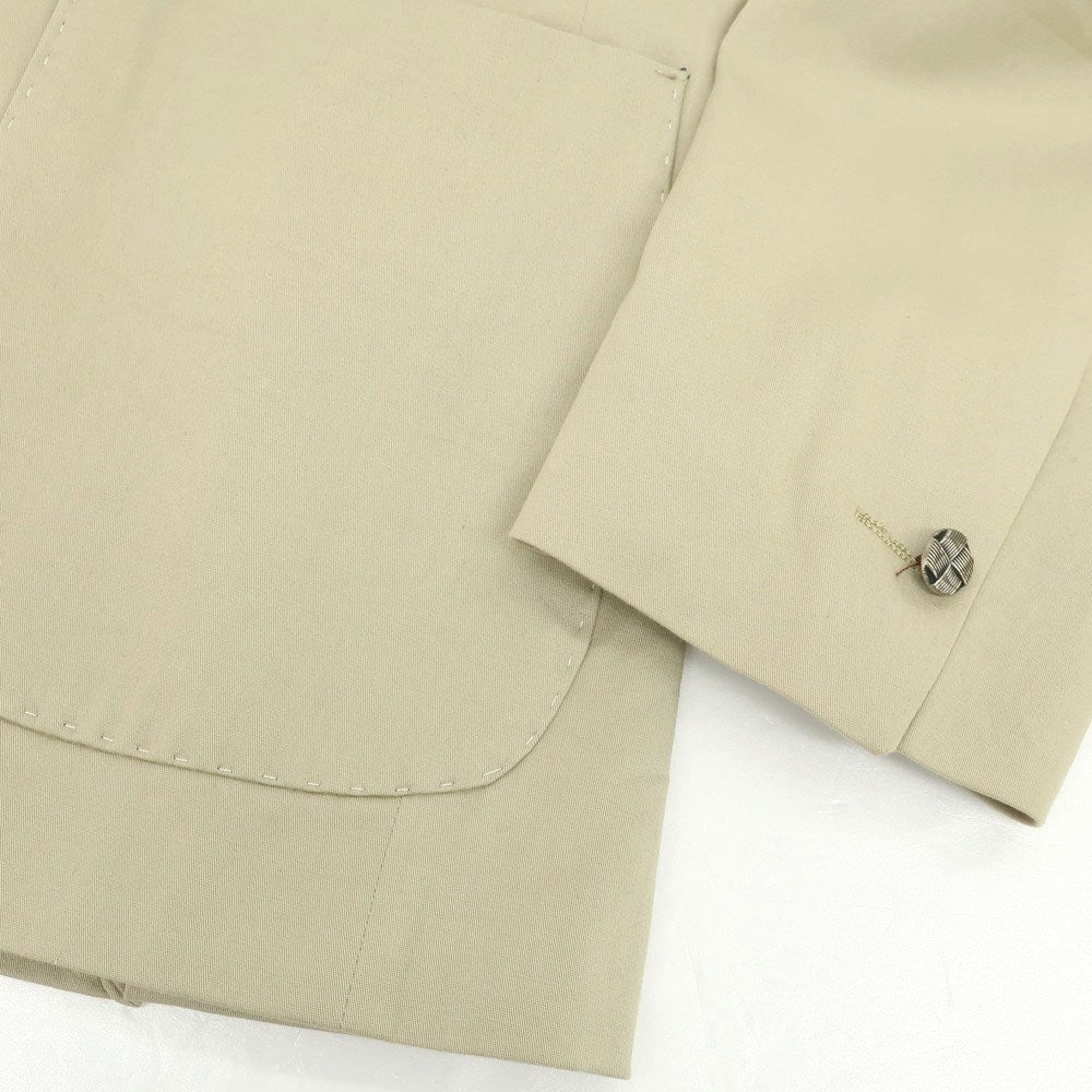 【中古】ニール カッター NEILL KATTER ストレッチコットン ダブルジャケット ベージュ【 52 】【 状態ランクC 】【 メンズ 】