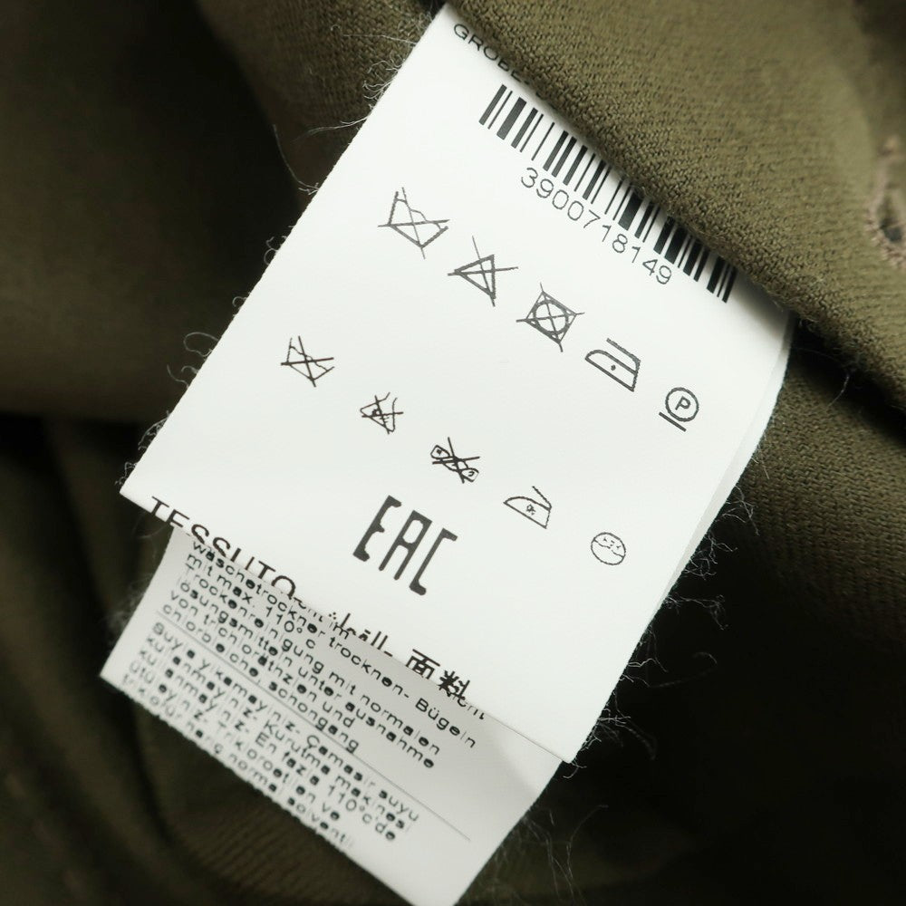 【中古】マニュエル リッツ MANUEL RITZ ストレッチウール ダブルジャケット オリーブ【 52 】【 状態ランクB 】【 メンズ 】