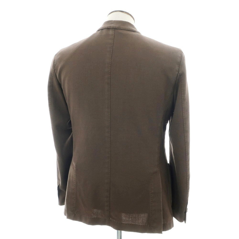【中古】サンタニエッロ SANTANIELLO ウール カジュアルジャケット ダークブラウン【 52 】【 状態ランクB 】【 メンズ 】