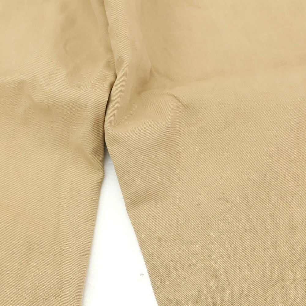 【中古】ブルネロクチネリ Brunello Cucinelli ツイルコットン カジュアルスラックスパンツ ベージュ【 46 】【 状態ランクC 】【 メンズ 】