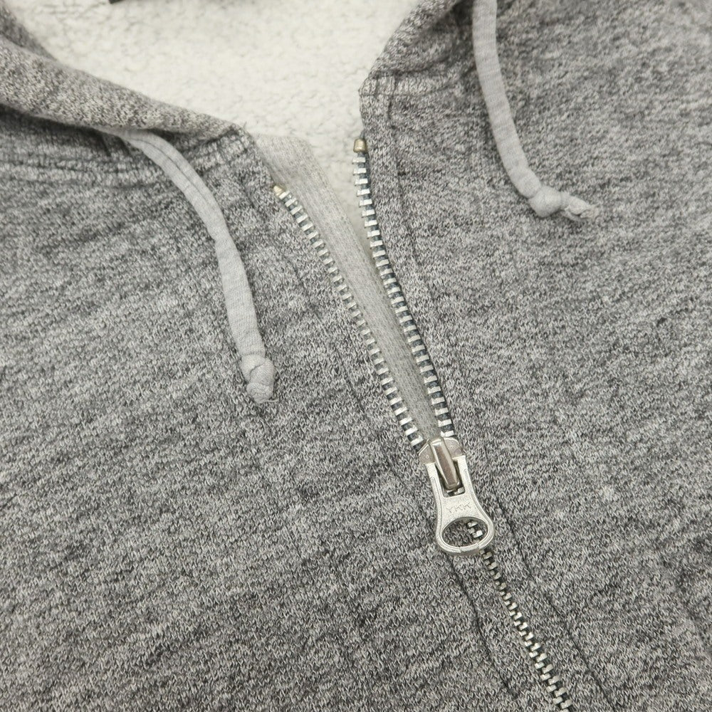 【中古】ノリコイケ norikoike コットン スウェット ジップアップ パーカー グレー【 M 】【 状態ランクB 】【 メンズ 】