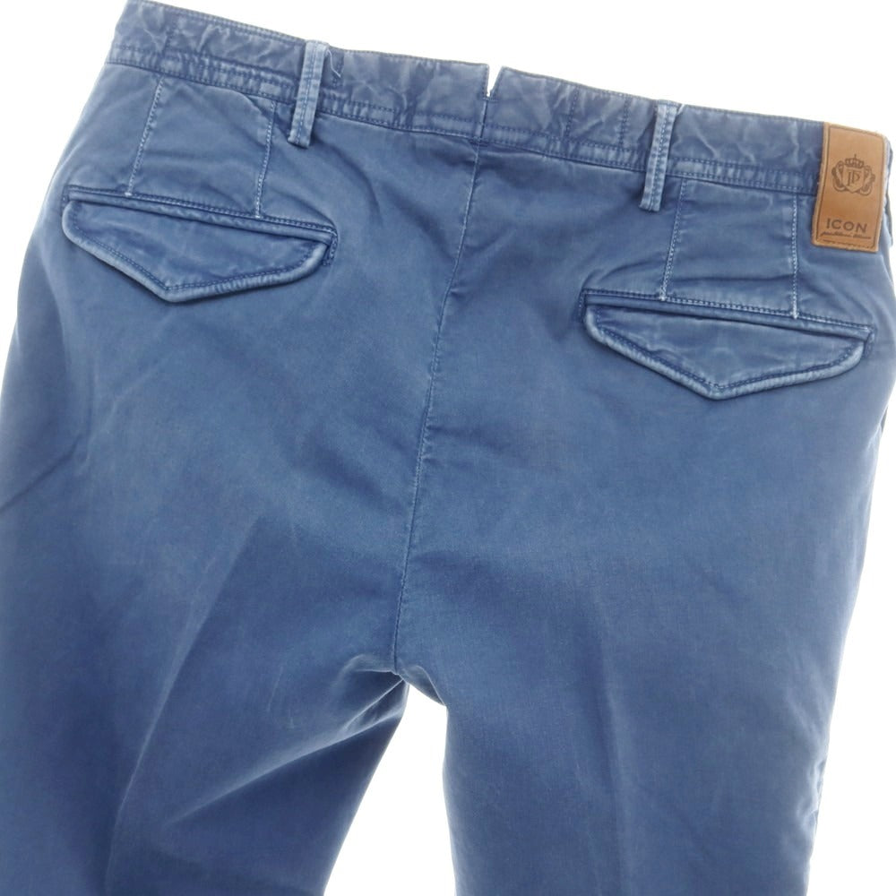 【中古】アイコン ICON ストレッチツイルコットン ワークパンツ ブルー【 46 】【 状態ランクB 】【 メンズ 】