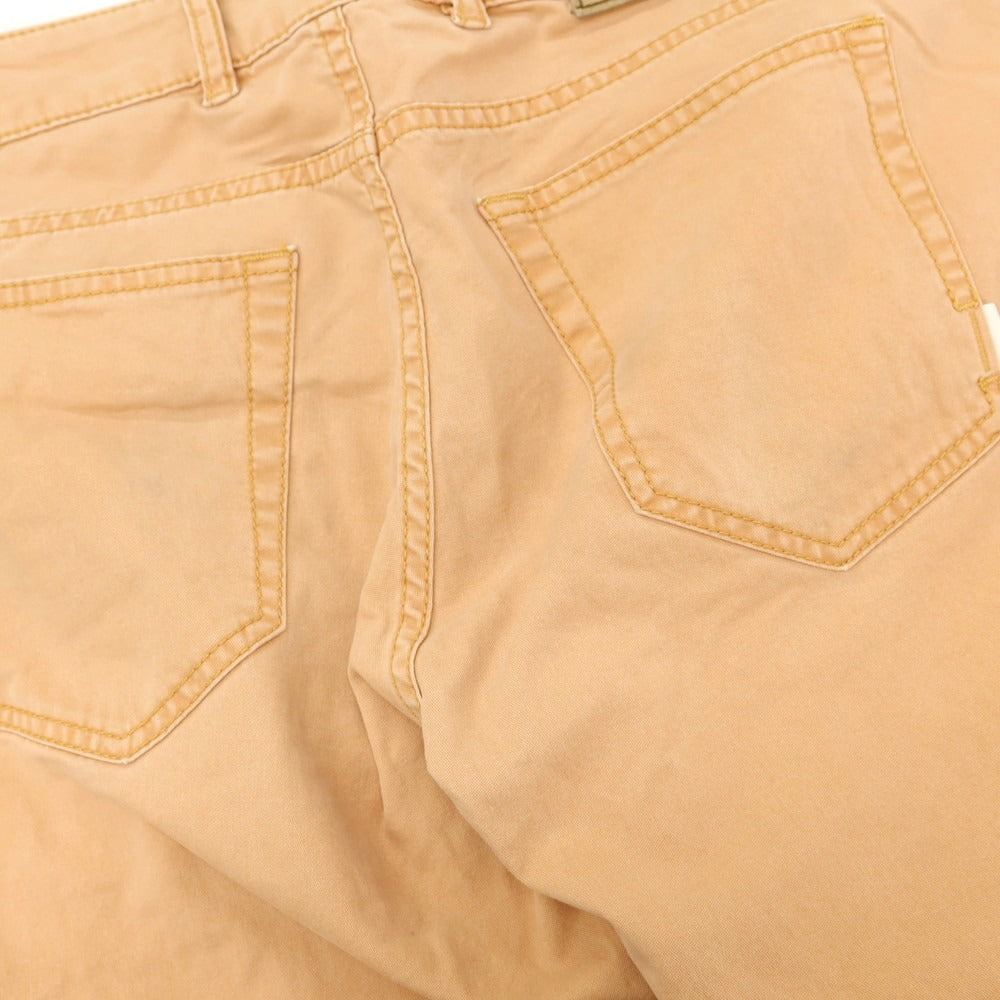【中古】ピーティートリノ デニム PT TORINO DENIM ストレッチコットン 5ポケットパンツ オレンジ【 32 】【 状態ランクC 】【 メンズ 】