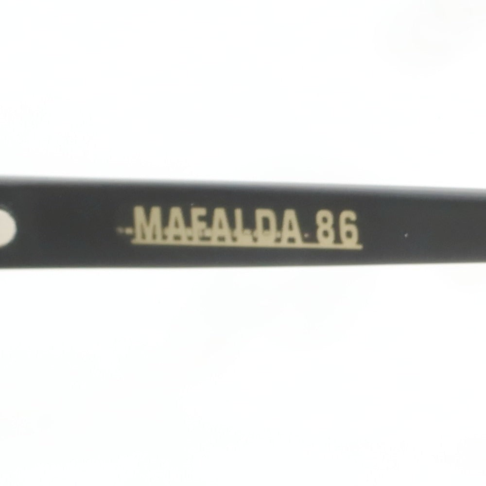 【中古】マファルダ 86 MAFALDA 86 SAN BERNARDINO サングラス マットブラック【 49□21 140 】【 状態ランクA 】【 メンズ 】