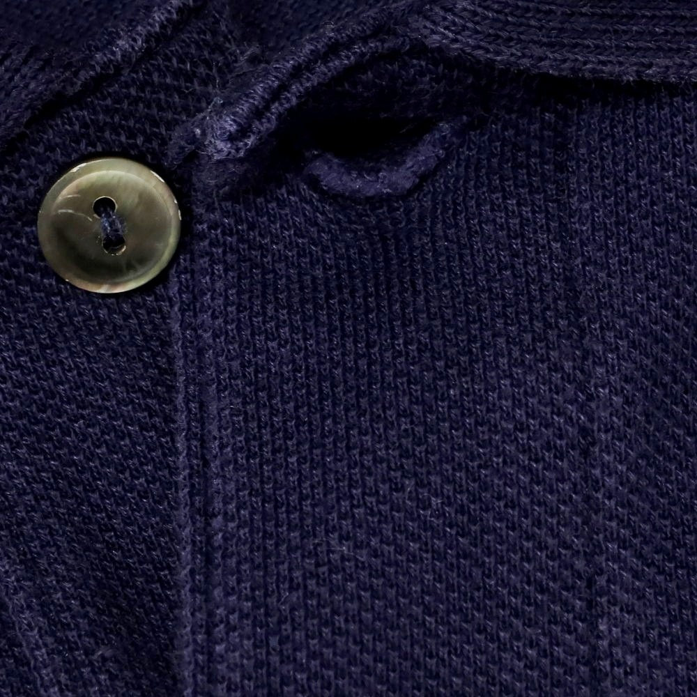 【中古】ラコステ LACOSTE コットン 鹿の子 半袖ポロシャツ パープルネイビー【 1 】【 状態ランクB 】【 メンズ 】