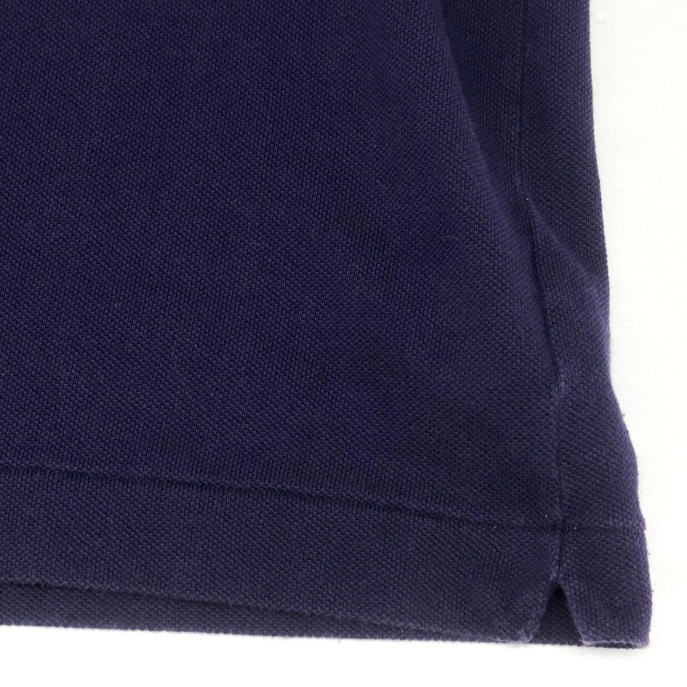 【中古】ラコステ LACOSTE コットン 鹿の子 半袖ポロシャツ パープルネイビー【 1 】【 状態ランクB 】【 メンズ 】
