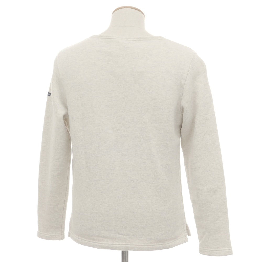 【中古】ループウィラー LOOPWHEELER BEAMS PLUS別注 コットン ボートネック スウェット オートミール【 S 】【 状態ランクC 】【 メンズ 】