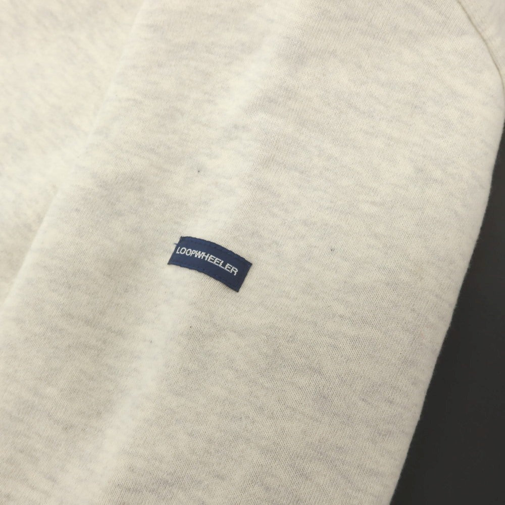 【中古】ループウィラー LOOPWHEELER BEAMS PLUS別注 コットン ボートネック スウェット オートミール【 S 】【 状態ランクC 】【 メンズ 】