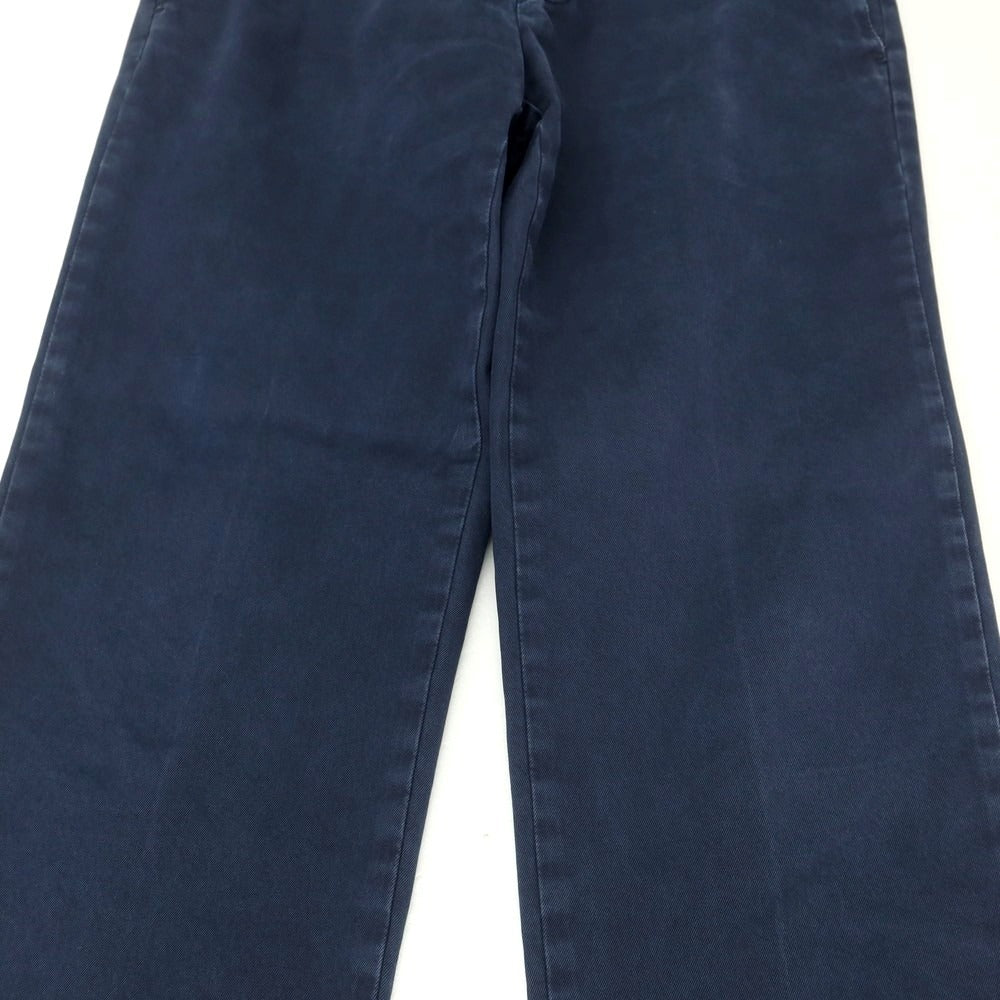 【中古】ジェルマーノ GERMANO EDIFICE別注 ストレッチコットン スラックスパンツ ネイビー【 44 】【 状態ランクC 】【 メンズ 】