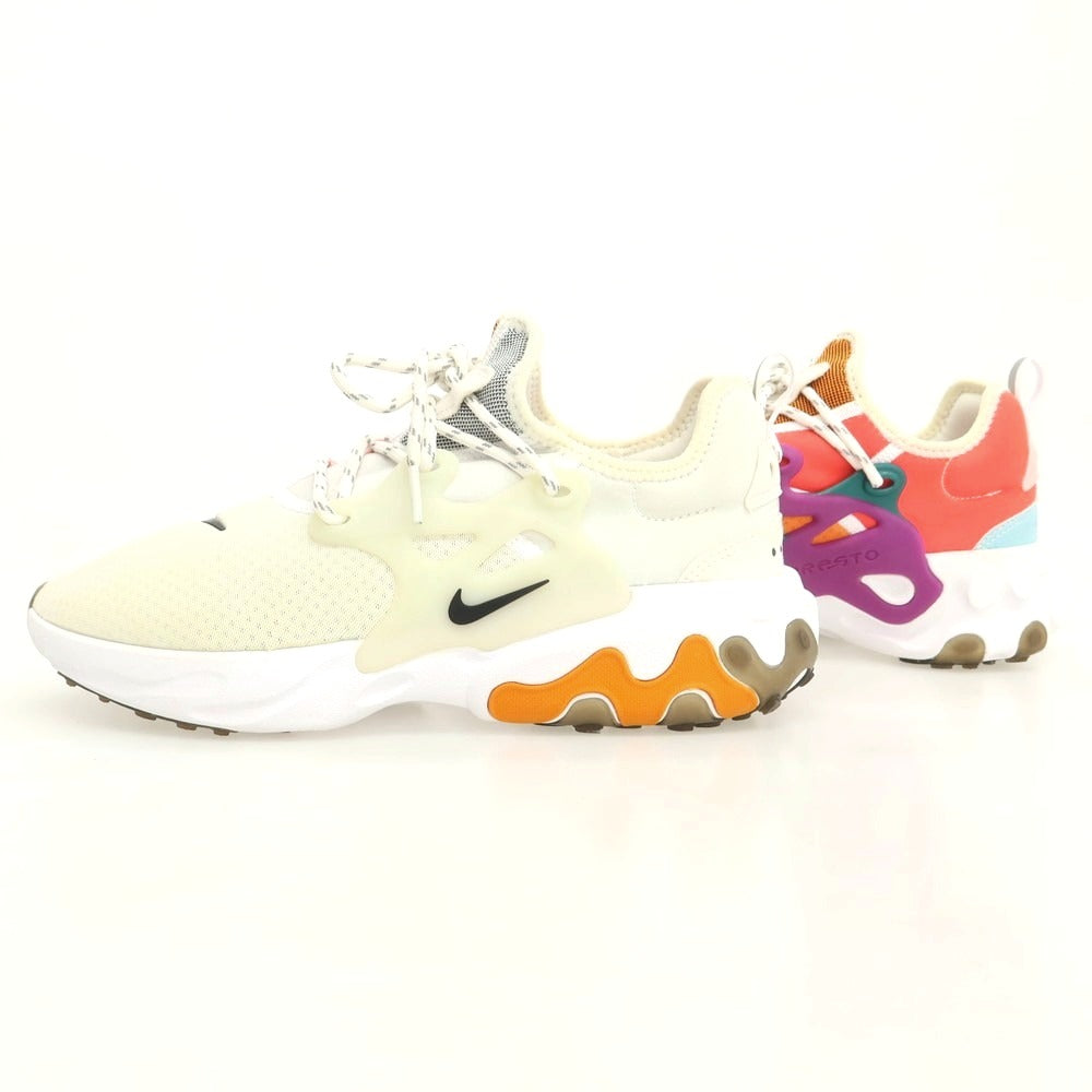 【中古】ナイキ NIKE BEAMS別注 REACT PRESTO スニーカー オレンジxホワイト【 26.5cm 】【 状態ランクB 】【 メンズ 】