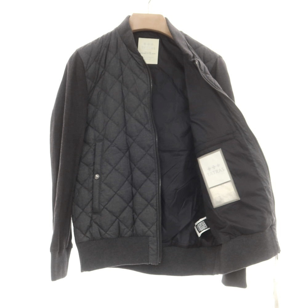 【中古】【未使用】タトラス TATRAS ナイロンポリエステル ダウンジャケット グレー【 3 】【 状態ランクS 】【 メンズ 】