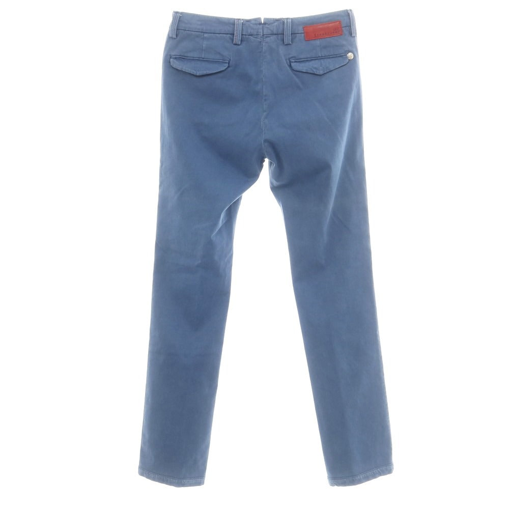 【中古】トラマロッサ Tramarossa ストレッチ コットン カジュアルスラックスパンツ ネイビー【 29 】【 状態ランクC 】【 メンズ 】