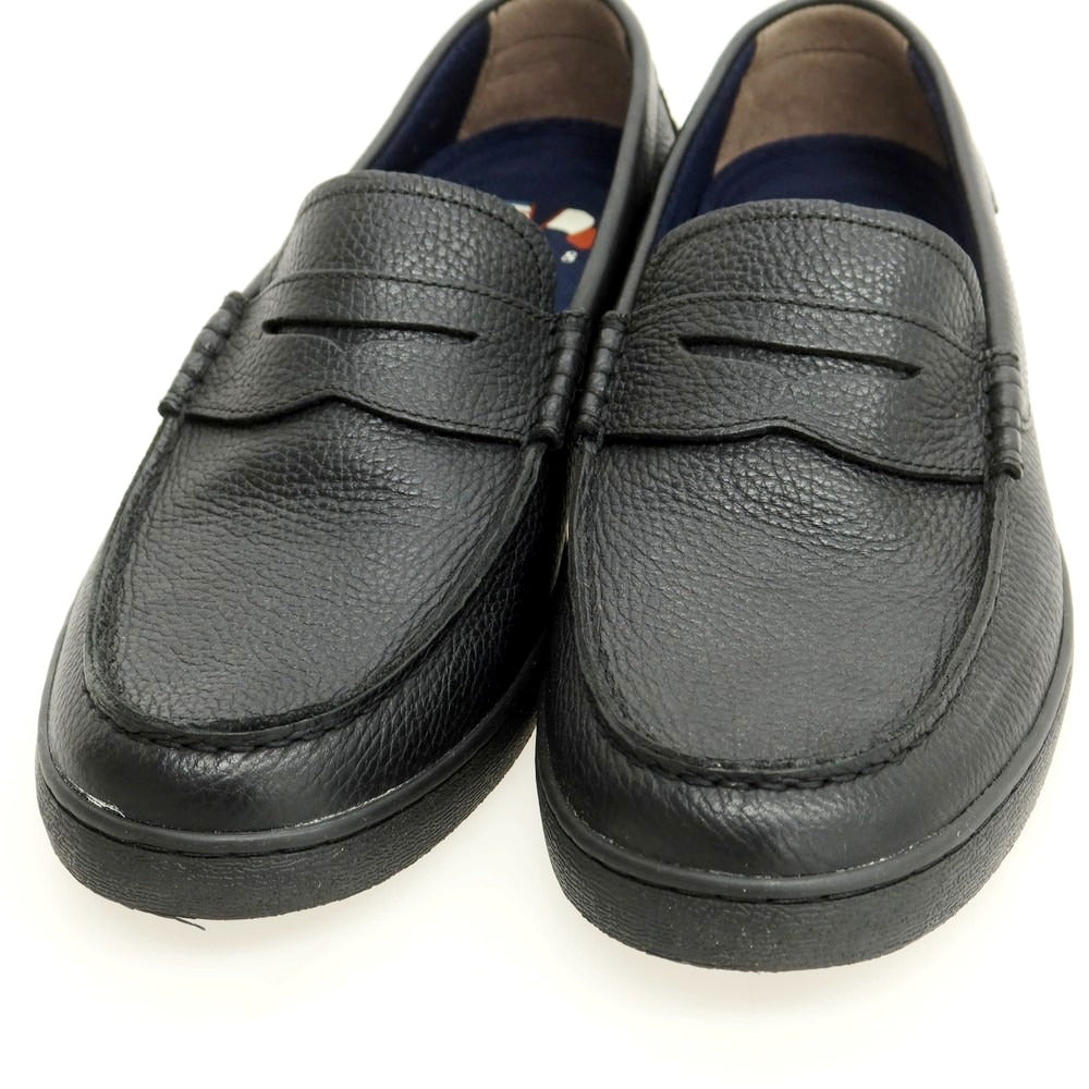 【中古】コールハーン COLE HAAN グレインレザー ローファー スニーカー ブラック【 10M 】【 状態ランクA 】【 メンズ 】
