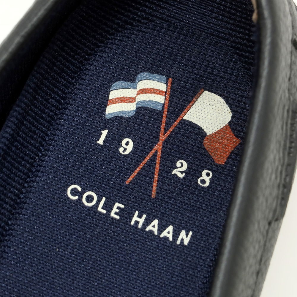 【中古】コールハーン COLE HAAN グレインレザー ローファー スニーカー ブラック【 10M 】【 状態ランクA 】【 メンズ 】