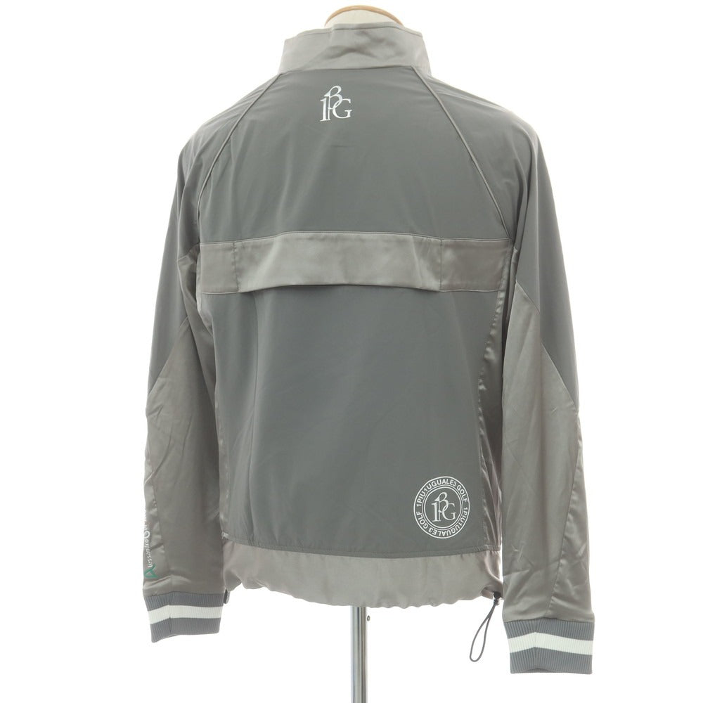 【中古】ウノピュウノウグァーレトレ 1piu1uguale3 × Alessandro Del Piero ポリエステル スタンドカラー ハーフジップ ブルゾン グレー【 4 】【 状態ランクA 】【 メンズ 】