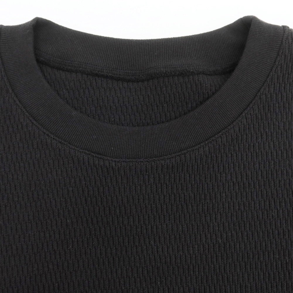 【中古】ウノピュウノウグァーレトレ 1piu1uguale3 コットン クルーネック 長袖Tシャツ ブラック【 5 】【 状態ランクA 】【 メンズ 】