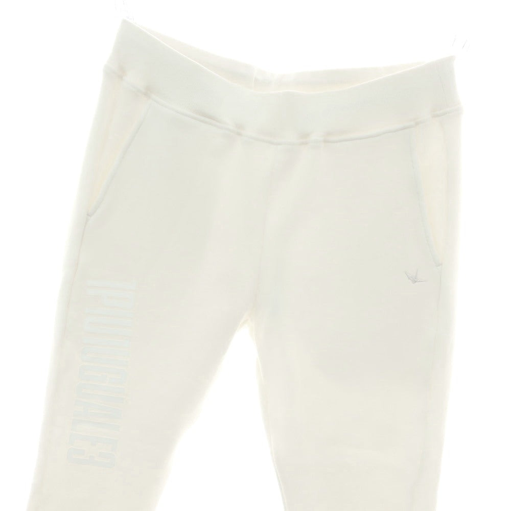 【中古】ウノピュウノウグァーレトレ 1piu1uguale3 × THESAINT MAFIA コットン スウェットパンツ ホワイト【 7 】【 状態ランクA 】【 メンズ 】