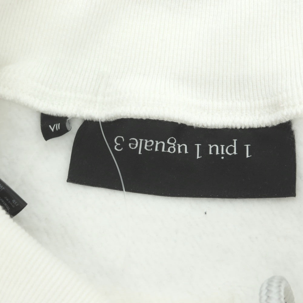 【中古】ウノピュウノウグァーレトレ 1piu1uguale3 × THESAINT MAFIA コットン スウェットパンツ ホワイト【 7 】【 状態ランクA 】【 メンズ 】