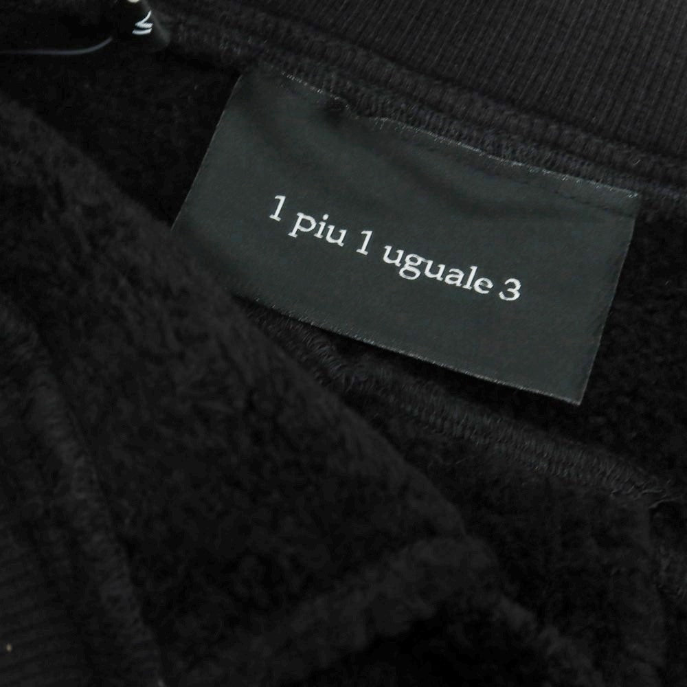 【中古】ウノピュウノウグァーレトレ 1piu1uguale3 ポリエステルコットン スウェットパンツ ブラック【 6 】【 状態ランクA 】【 メンズ 】