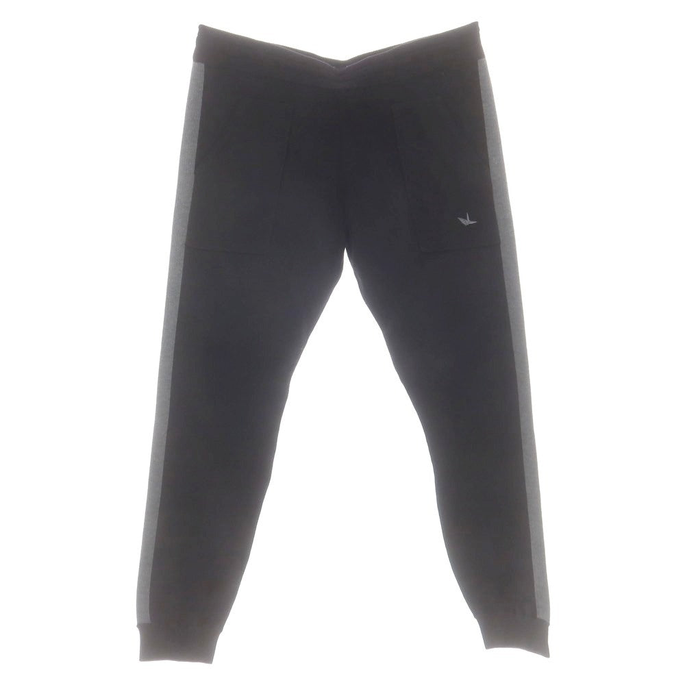 【中古】ウノピュウノウグァーレトレ 1piu1uguale3 シルクカシミヤナイロン ニット イージーパンツ ブラック【 6 】【 状態ランクA 】【 メンズ 】