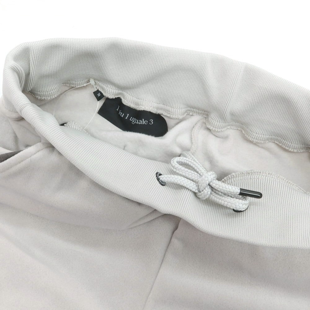 【中古】ウノピュウノウグァーレトレ 1piu1uguale3 ストレッチ ポリエステル イージーパンツ グレー【 3 】【 状態ランクB 】【 メンズ 】