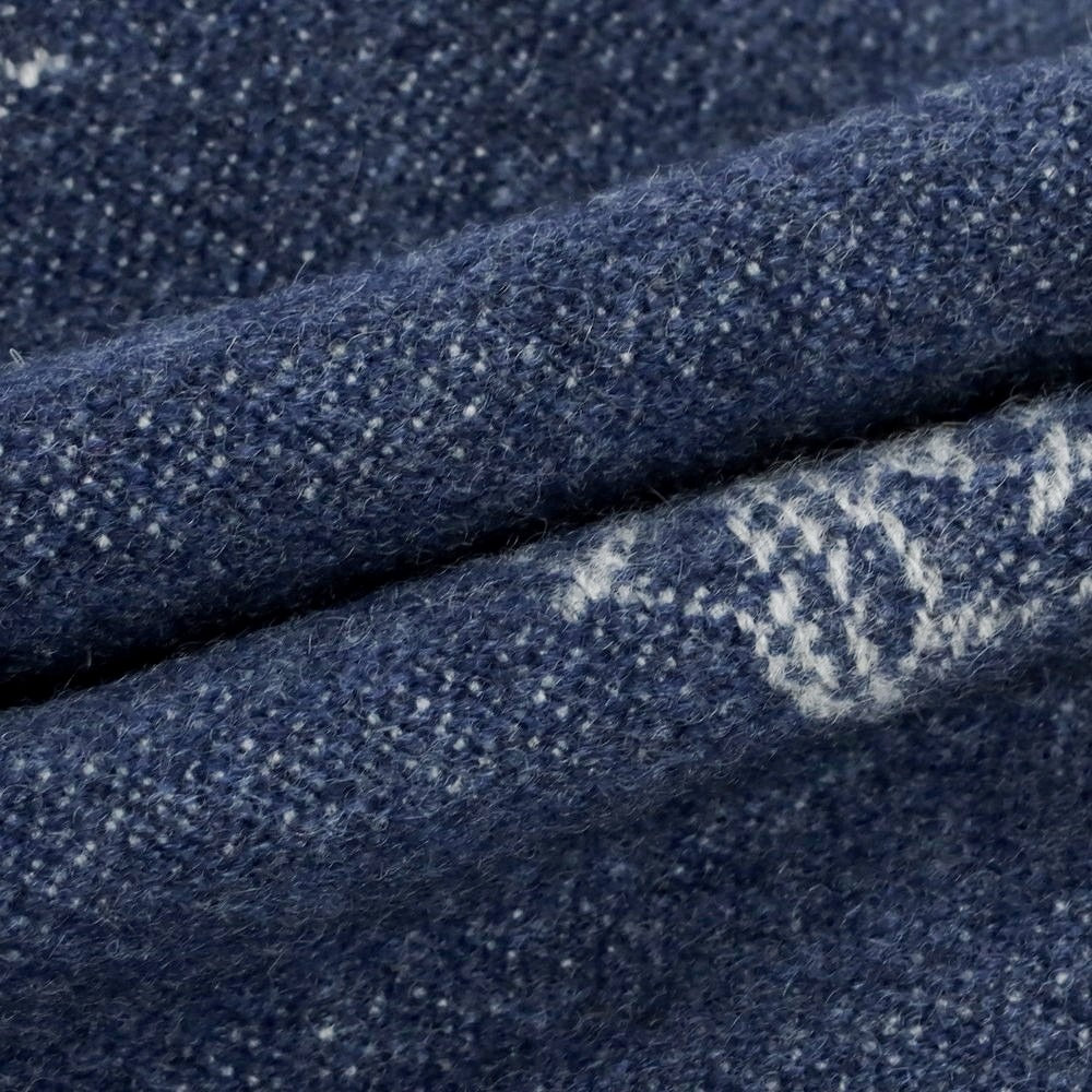 【中古】ウノピュウノウグァーレトレ 1piu1uguale3 カシミヤ マフラー ネイビー【 状態ランクA 】【 メンズ 】