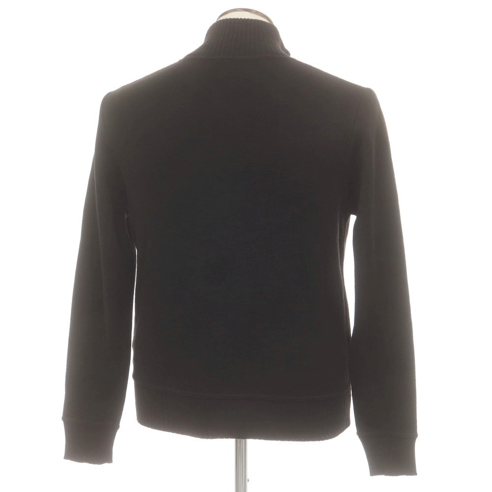 【中古】マガジーノ リカンビ MAGAZZINO RICAMBI ウールアクリル スタンドカラー カーディガン ブラック【 50 】【 状態ランクB 】【 メンズ 】