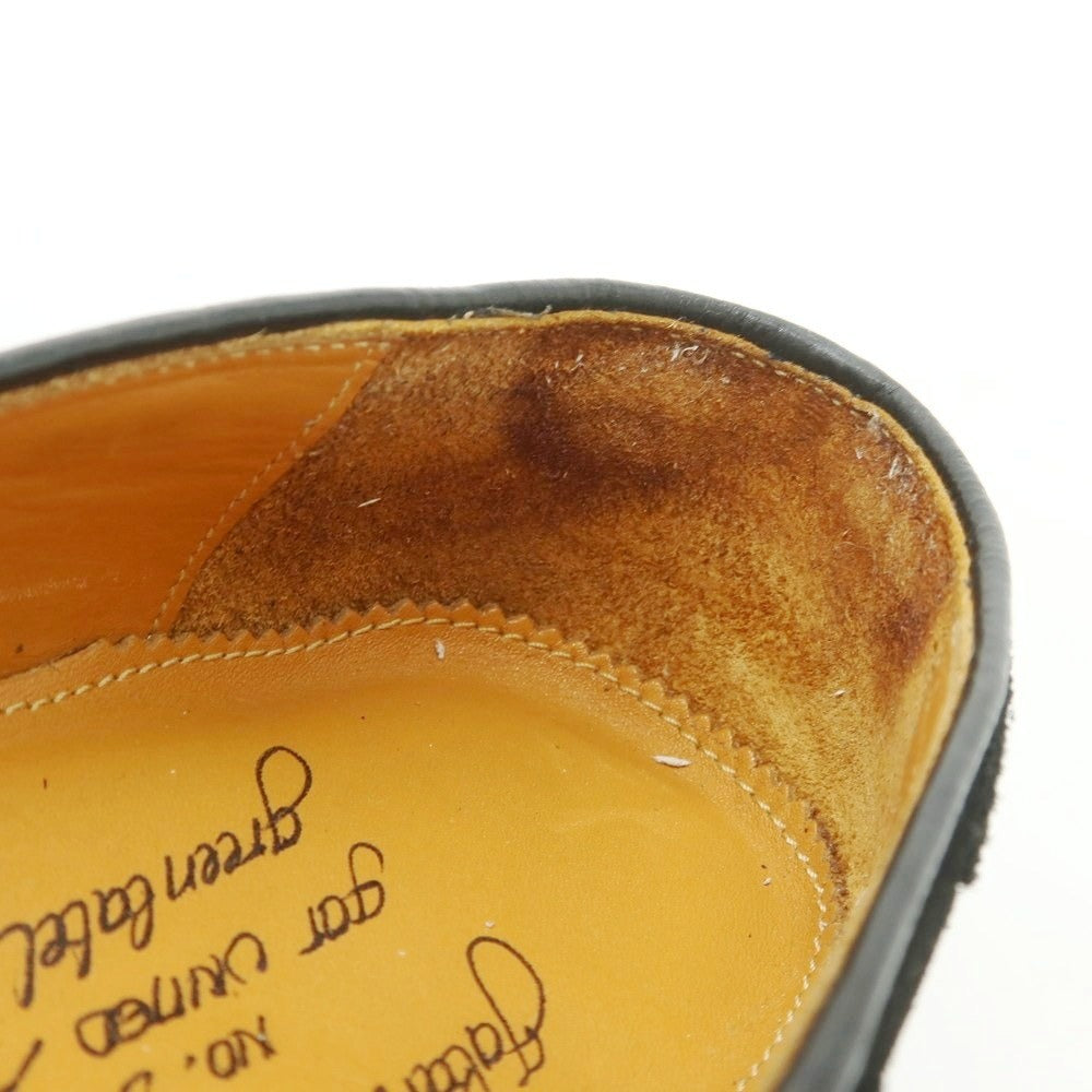【中古】ジャランスリウァヤ JALAN SRIWIJAYA gleen label relaxing別注 スエード タッセル ローファー ブラック【 39 】【 状態ランクB 】【 メンズ 】