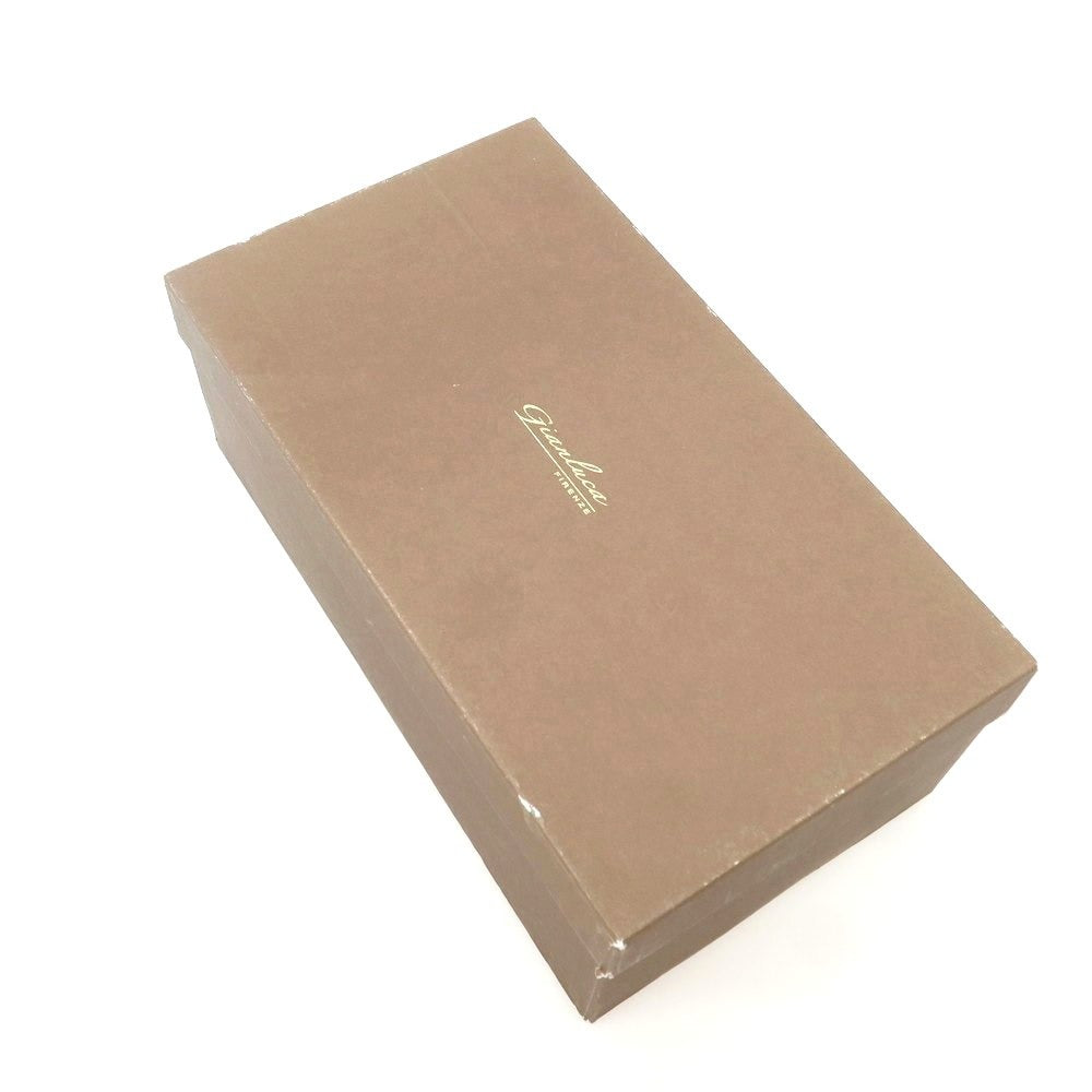 【中古】ジャンルカ Gianluca Uチップ ローファー ブラック【 39 】【 状態ランクC 】【 メンズ 】