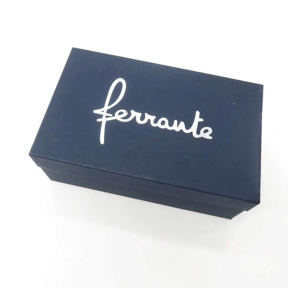 【中古】フェランテ FERRANTE スエード ブーツ ライトグリーン【 24.5位 】【 状態ランクC 】【 メンズ 】