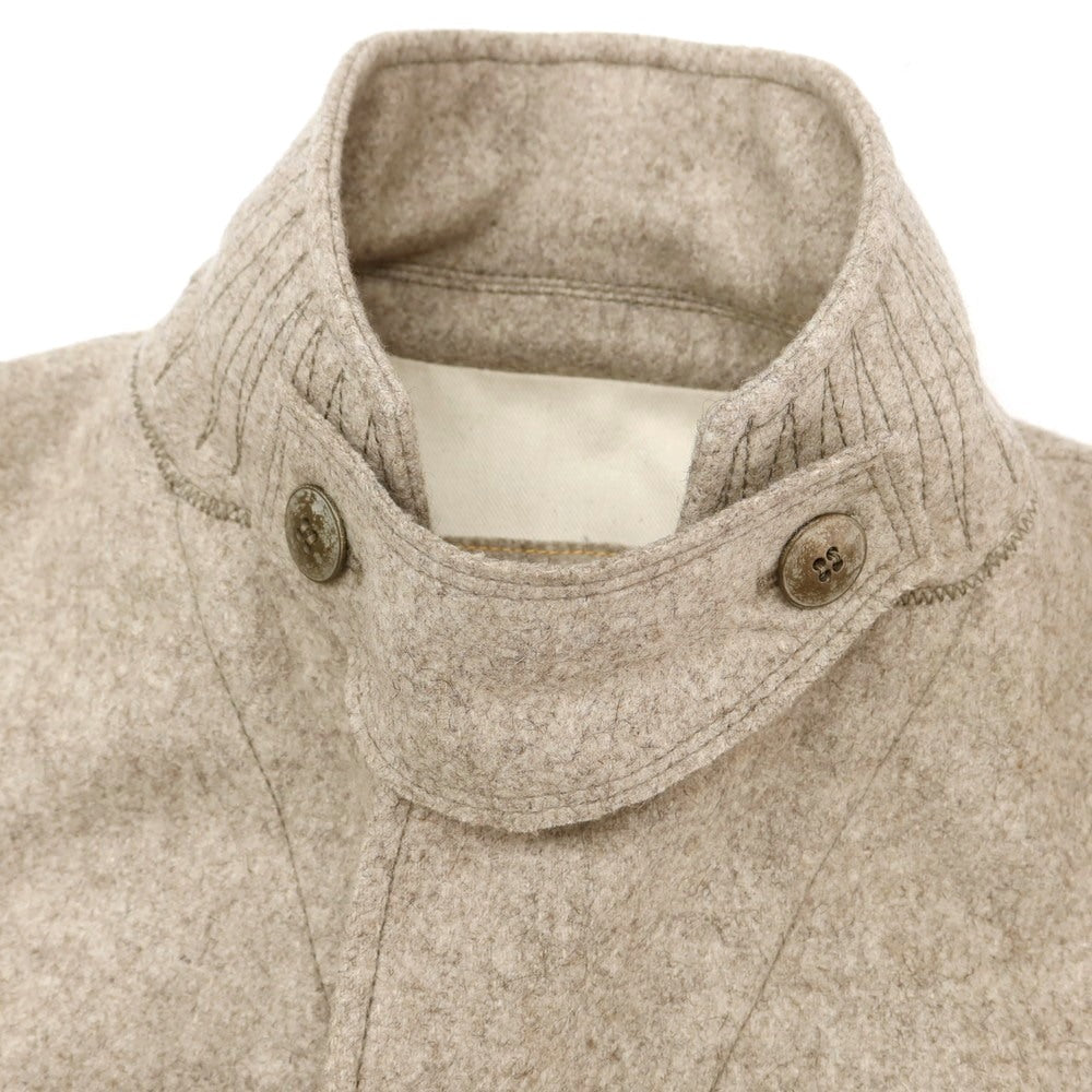 【中古】オスカーマランゴン OSCAR MARANGON GIACCAMILITARE ウールナイロン 3B カジュアルジャケット グレージュ【 50 】【 状態ランクB 】【 メンズ 】