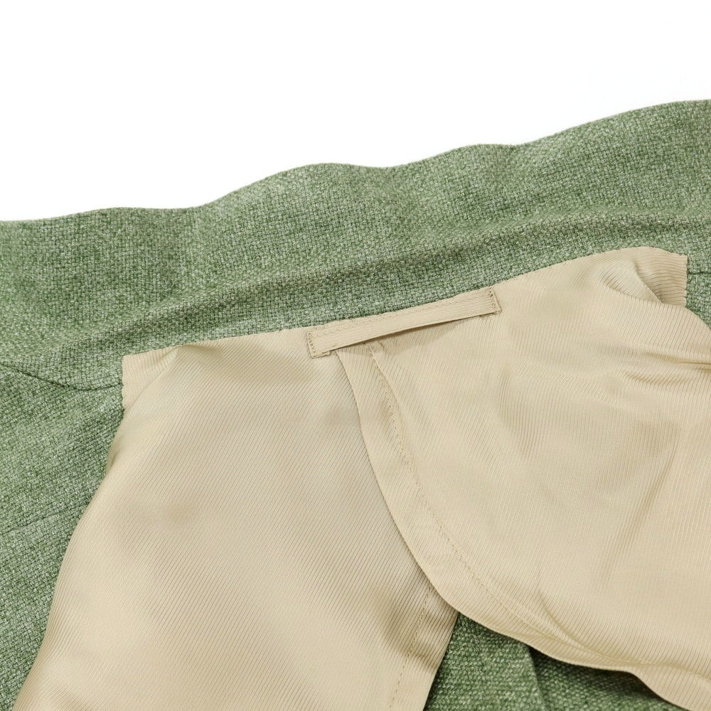 【中古】コシファントゥッテ COSI FAN TUTTE コットンウールカシミヤ 3B テーラードジャケット グリーン系【 44 】【 状態ランクB 】【 メンズ 】