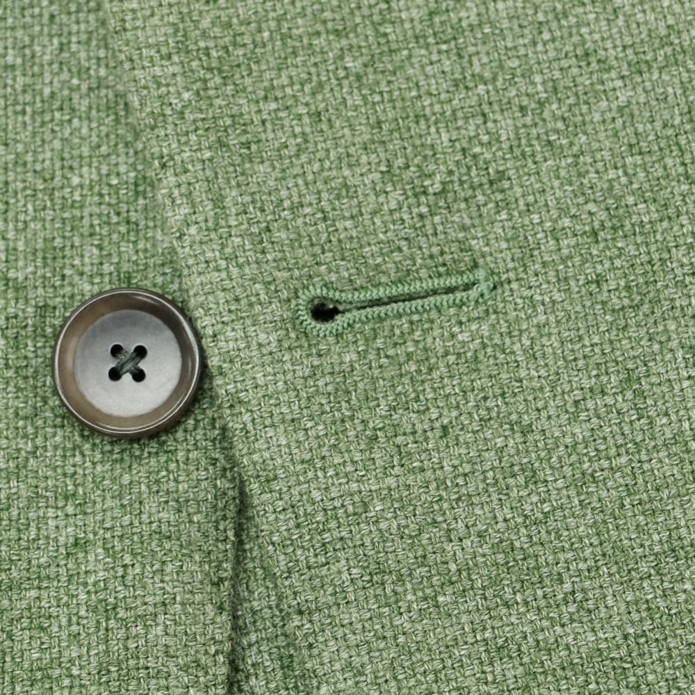 【中古】コシファントゥッテ COSI FAN TUTTE コットンウールカシミヤ 3B テーラードジャケット グリーン系【 44 】【 状態ランクB 】【 メンズ 】