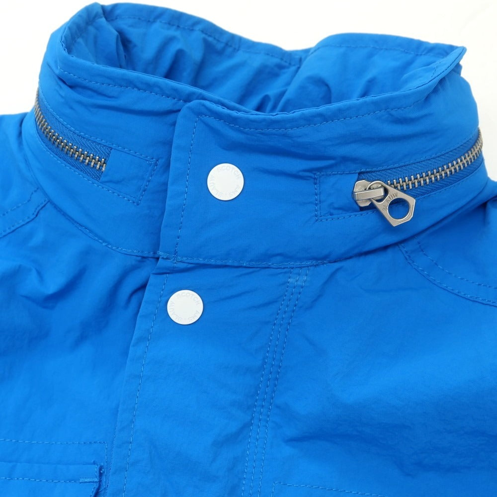 【中古】スコッチアンドソーダ SCOTCH & SODA ナイロン M-65型 ミリタリージャケット ブルー【 S 】【 状態ランクB 】【 メンズ 】