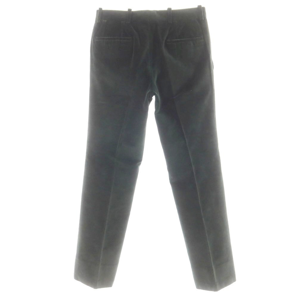 【中古】ベルナール ザンス BERNARD ZINS コットン カジュアルスラックスパンツ ダークグリーン【 40 】【 状態ランクD 】【 メンズ 】