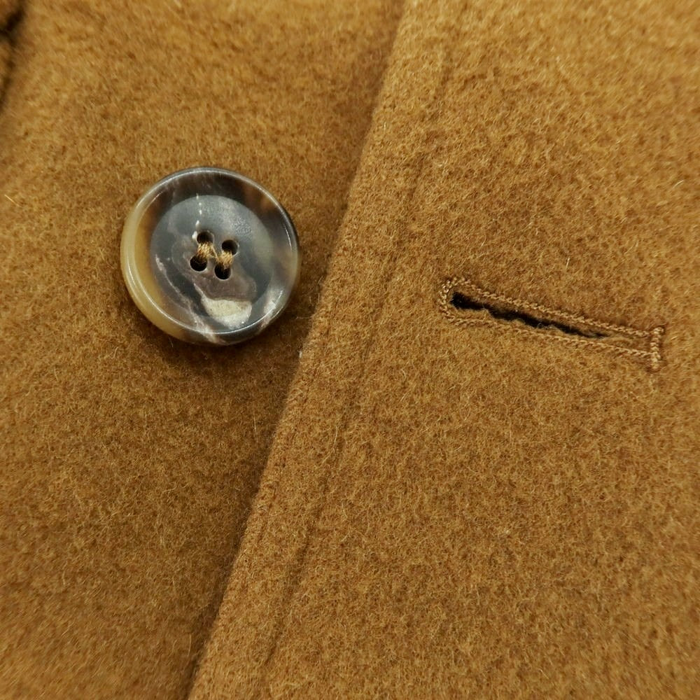 【中古】エルビーエム1911 L.B.M.1911 ウールカシミヤ ピーコート ライトブラウン【 44 】【 状態ランクC 】【 メンズ 】