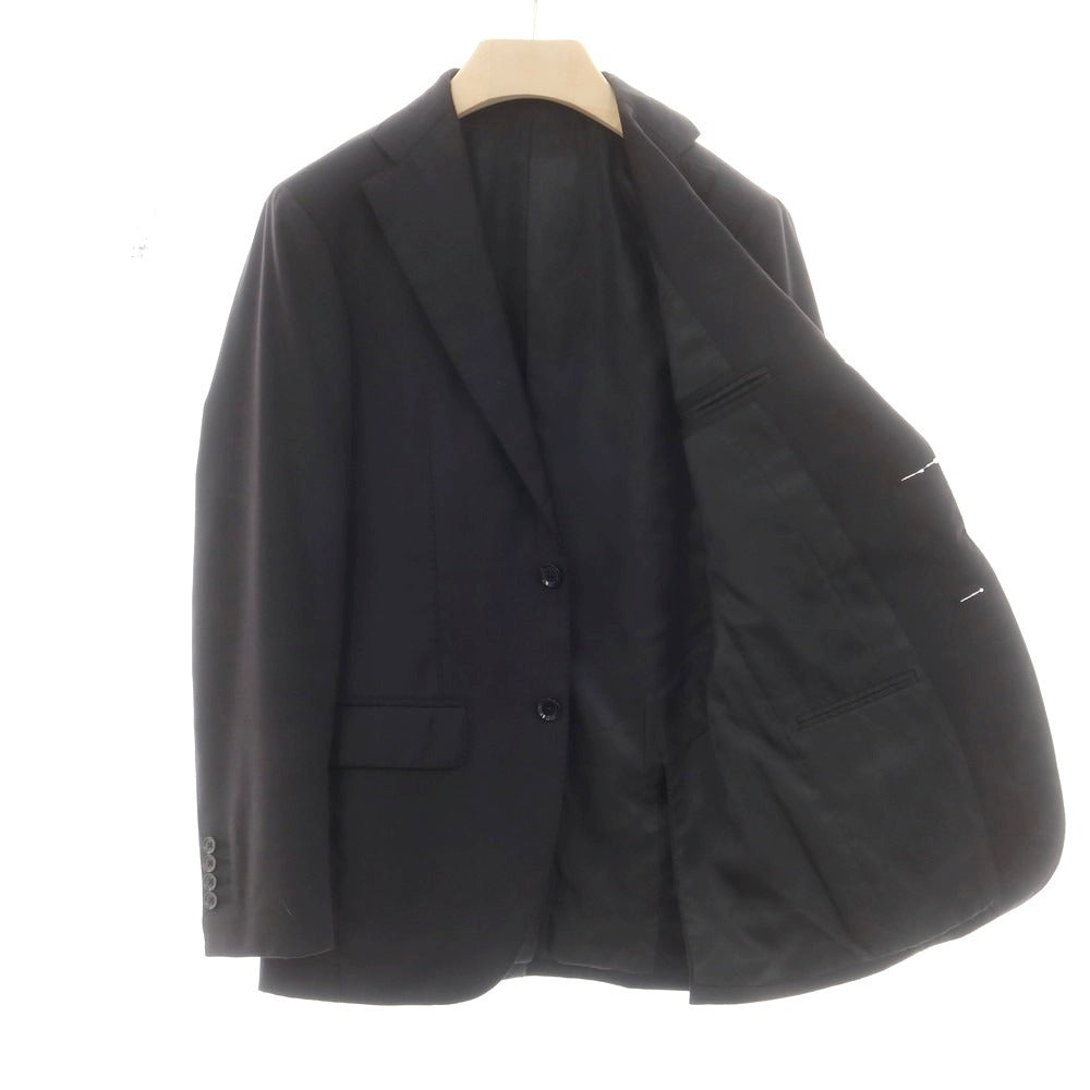 【中古】ブリッラ ペル イル グスト Brilla per il gusto ウール 3つボタンスーツ ブラック【 44 】【 状態ランクB 】【 メンズ 】