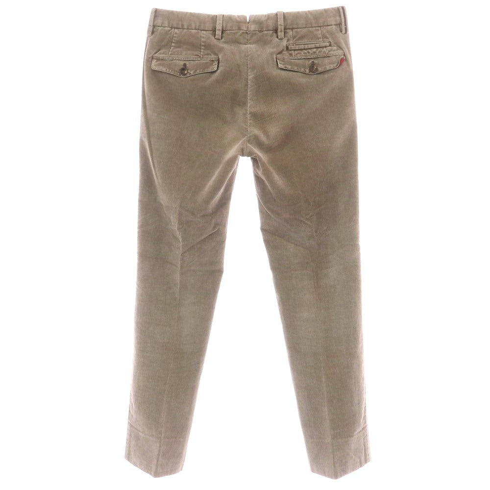 【中古】ピーティーゼロウーノ PT01 Aspen ストレッチ コットン コーデュロイパンツ ベージュ【 44 】【 状態ランクC 】【 メンズ 】