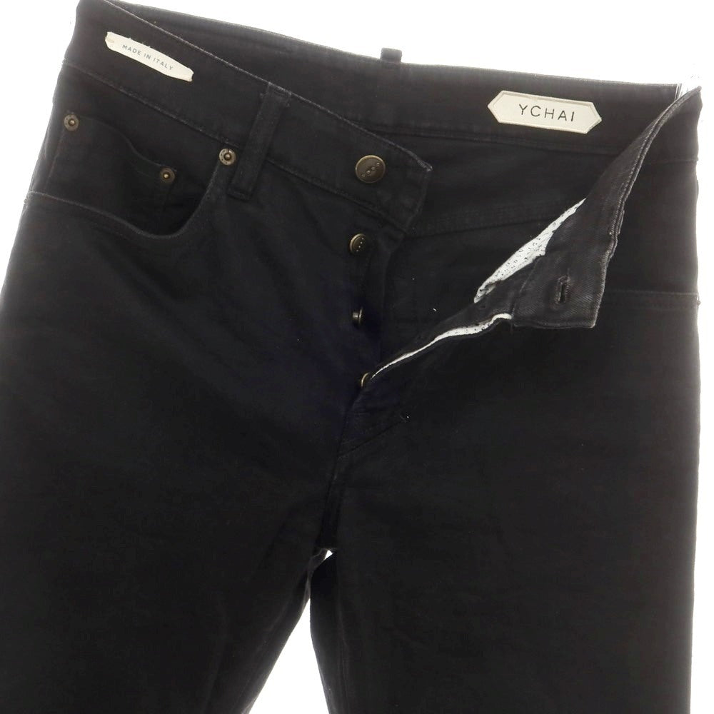 【中古】イカイ YCHAI ストレッチ コットン ジーンズ デニムパンツ ブラック【 29 】【 状態ランクC 】【 メンズ 】