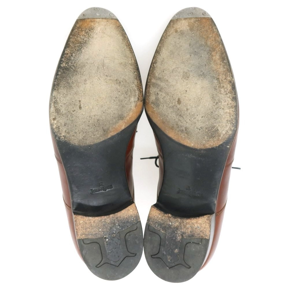 【中古】ジョンロブ John Lobb WARWICK DARBY ブラインドブローグ ドレスシューズ ブラウン【 10 1/2E 】【 状態ランクC 】【 メンズ 】