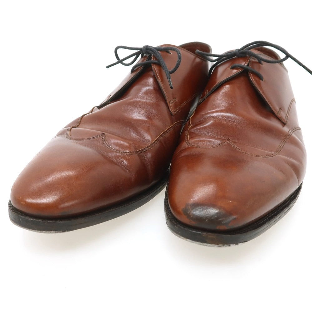 【中古】ジョンロブ John Lobb WARWICK DARBY ブラインドブローグ ドレスシューズ ブラウン【 10 1/2E 】【 状態ランクC 】【 メンズ 】