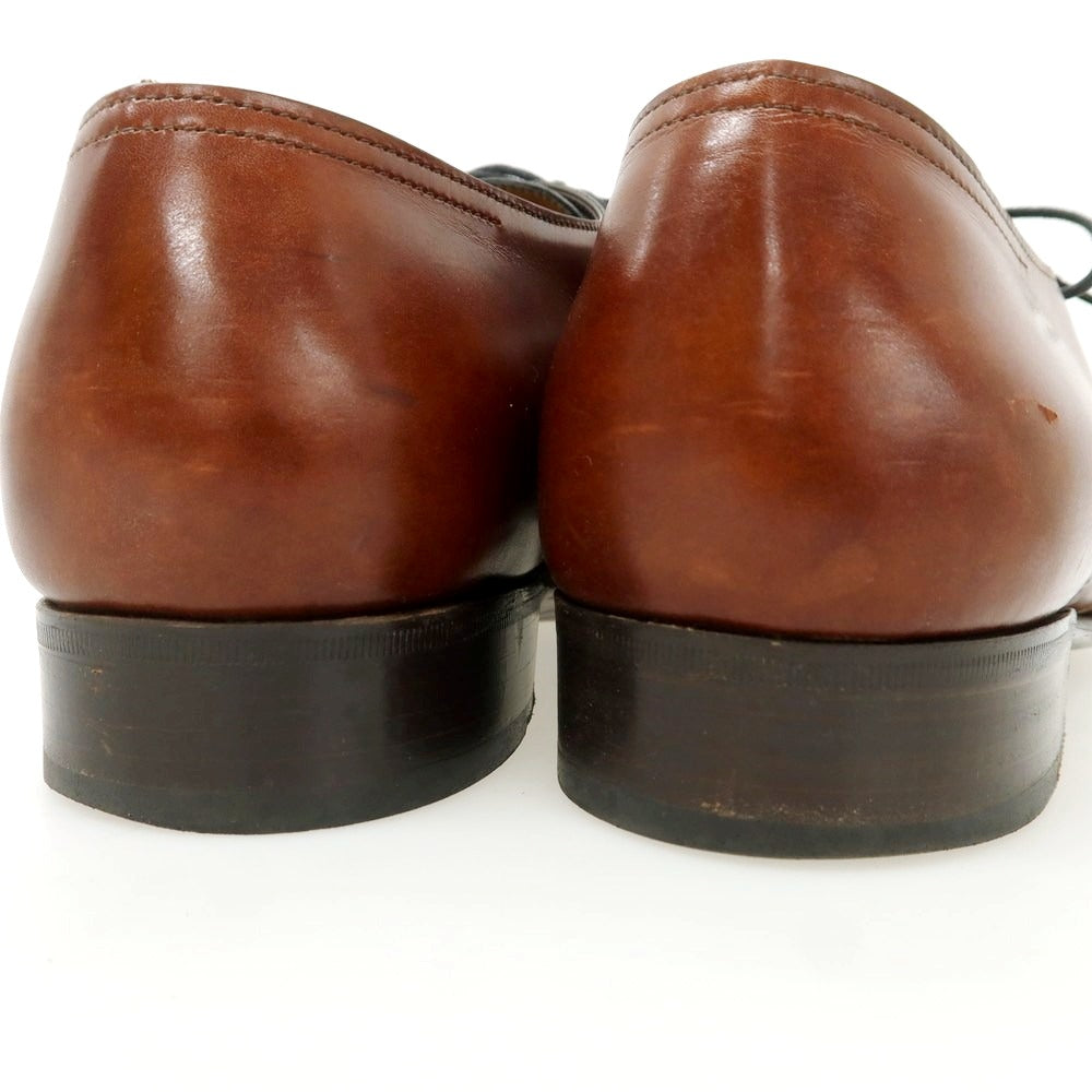 【中古】ジョンロブ John Lobb WARWICK DARBY ブラインドブローグ ドレスシューズ ブラウン【 10 1/2E 】【 状態ランクC 】【 メンズ 】