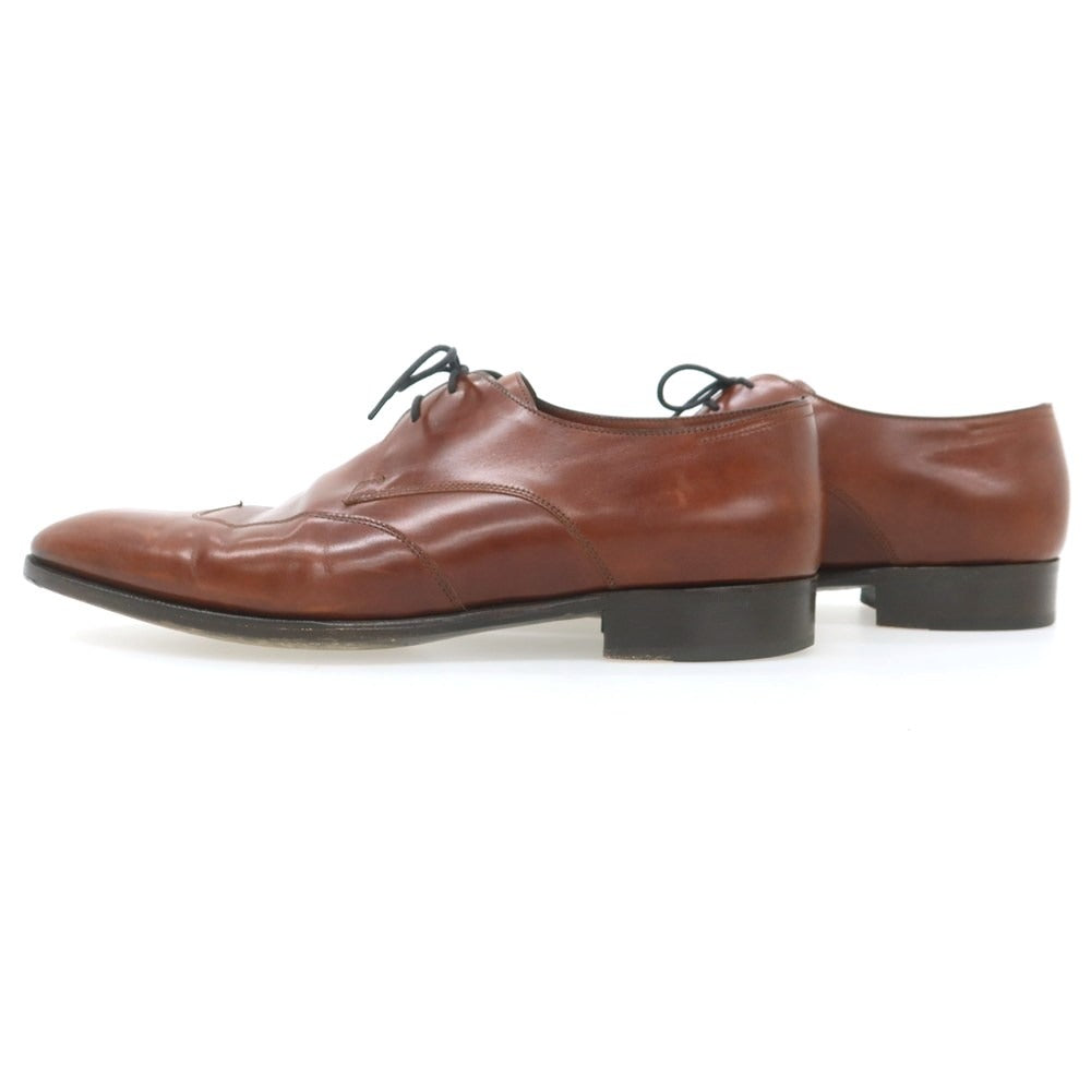【中古】ジョンロブ John Lobb WARWICK DARBY ブラインドブローグ ドレスシューズ ブラウン【 10 1/2E 】【 状態ランクC 】【 メンズ 】