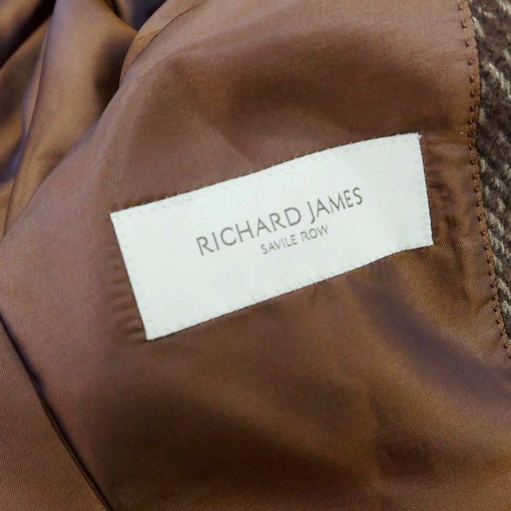 【中古】リチャードジェームス RICHARD JAMES ウールナイロン チェスターフィールドコート グレイッシュブラウン系【 38 】【 状態ランクB 】【 メンズ 】