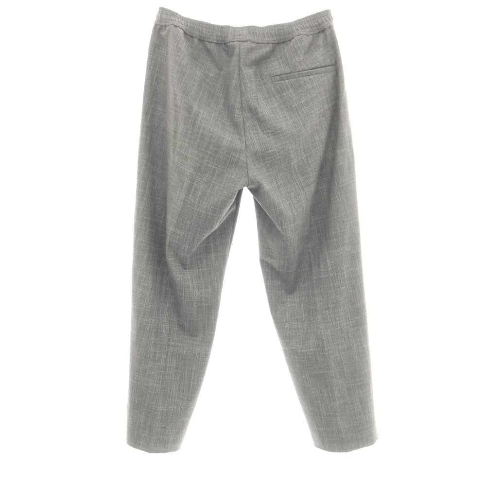 【中古】グリーンレーベルリラクシング green label relaxing ストレッチ ポリエステルレーヨン イージースラックスパンツ グレー【 M 】【 状態ランクB 】【 メンズ 】