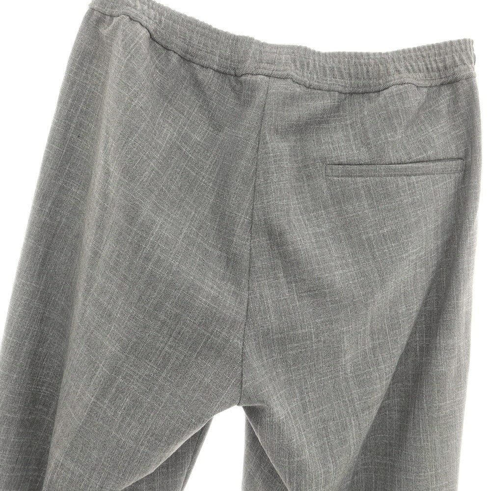 【中古】グリーンレーベルリラクシング green label relaxing ストレッチ ポリエステルレーヨン イージースラックスパンツ グレー【 M 】【 状態ランクB 】【 メンズ 】